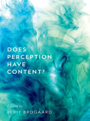cover image of Does Perception Have Content?